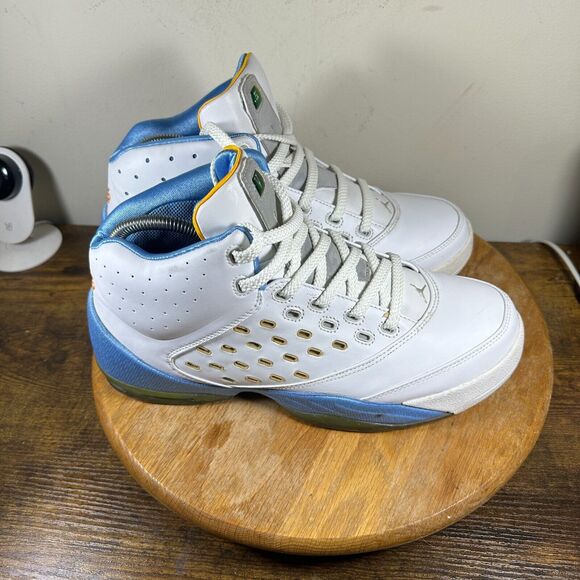 Nike‎ Jordan Melo 5.5 White Athletic Shoes Mens Size 11 311813-102